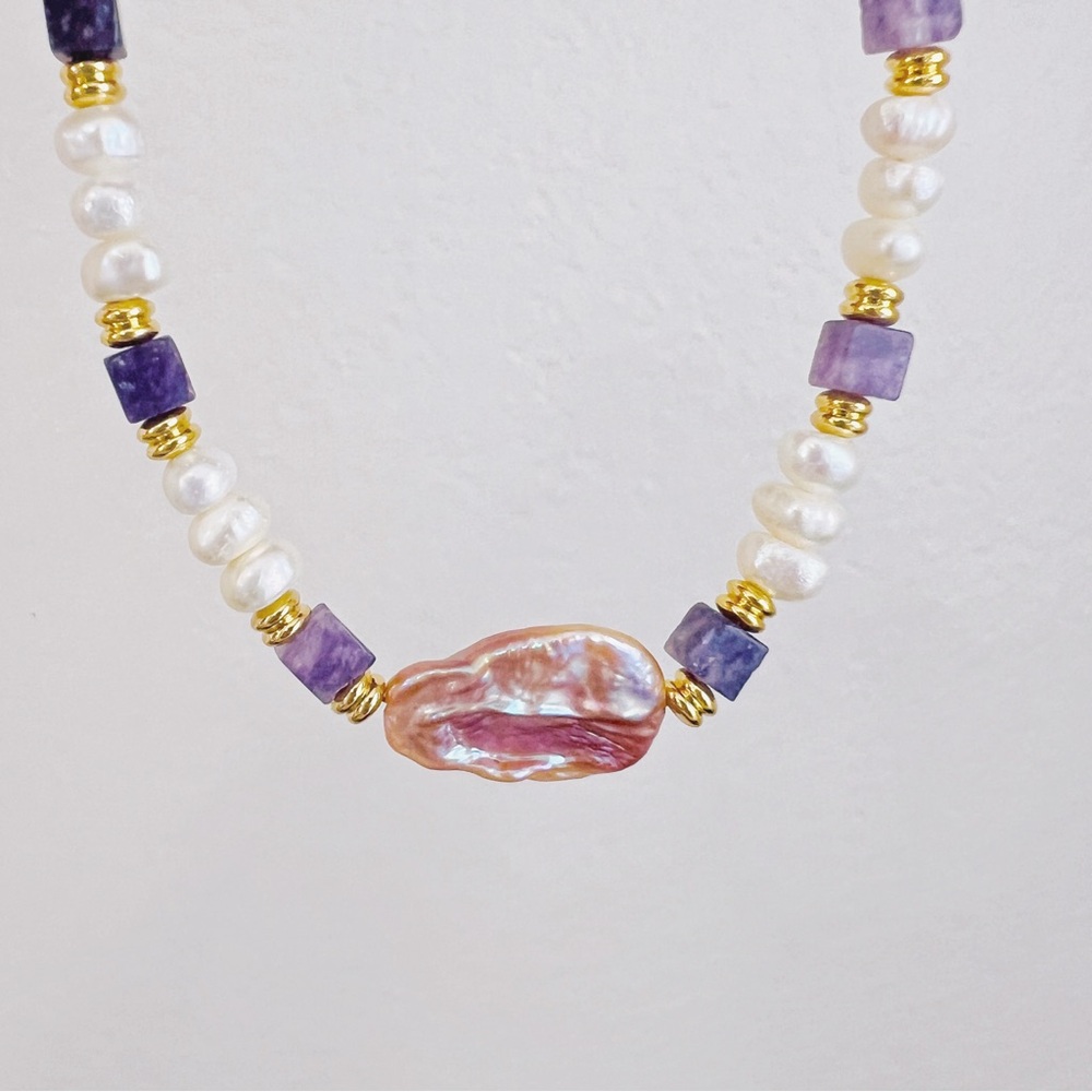 baroque freshwater pearl bracelet